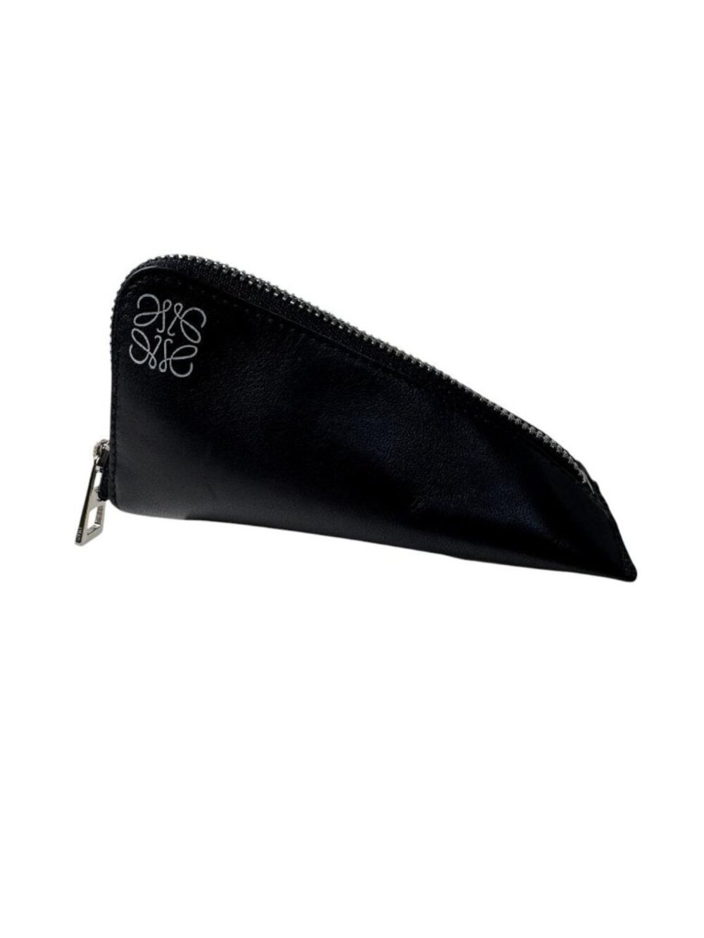 Loewe Anagram Triangle Coin Case Black